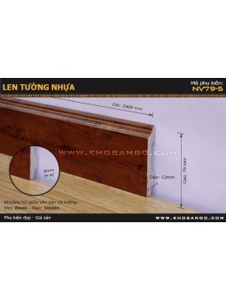 Len Tường nhựa NV79-5